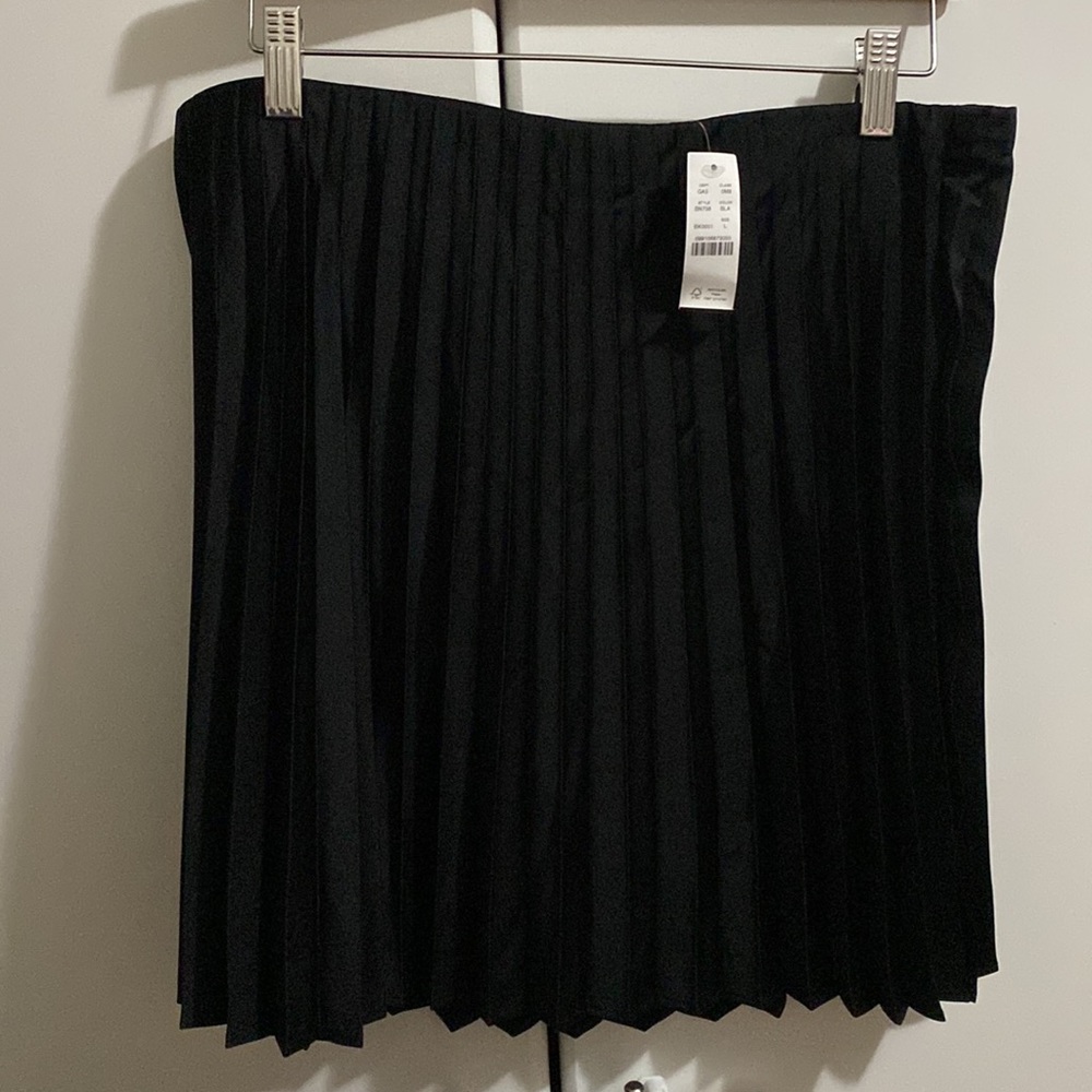 BNWT JCREW pleated mini skirt sz L